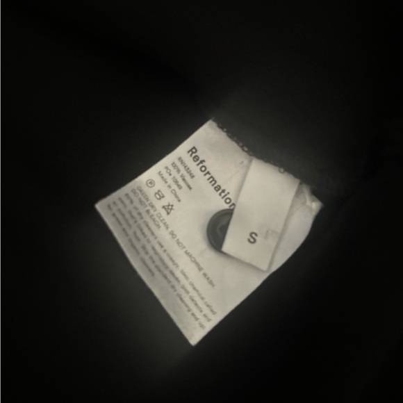 Reformation Violet Sheer Blouse Sz S - Picture 4 of 5